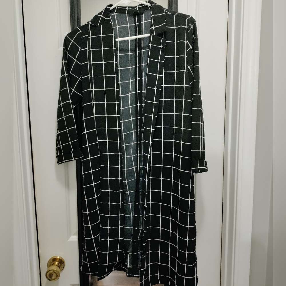 Plaid Blazer